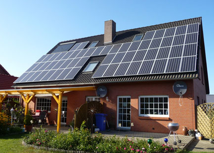 在光伏板阵列下方同步开展荒漠化土地治理