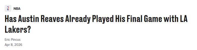 湖人核心里夫斯伤缺引续约疑云 自由市场博弈成